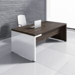 Modular Wooden Workstation Table