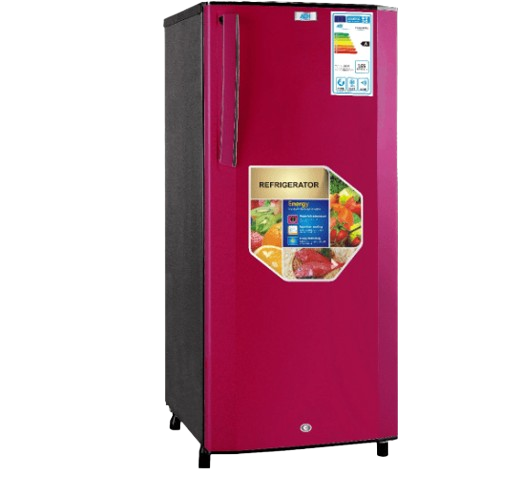 ADH 210 litre single door refrigerator with top freezer, sold in Uganda