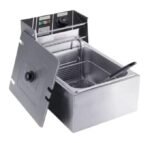ADH 6 litre electric deep fryer in stainless steel, sold in Uganda