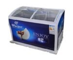 ADH 420 Litre Display Showcase Freezer, Glass Door, available in Uganda