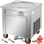 ADH single pan fried ice cream roll machine with round pan, sold in Uganda