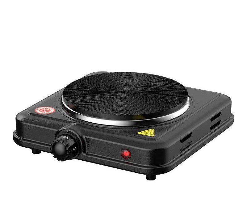 Bester portable single electric hotplate 1000W in stainless steel, sold in Uganda
