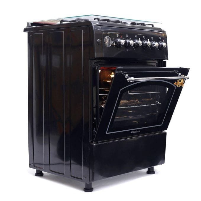 Blueflame 60cm rustic series cooker with gas oven, sold in Uganda