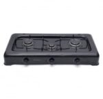 Blueflame O-300J triple gas top burner in grey, sold in Uganda