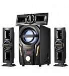 Djack 3.1 channel multimedia speaker system with subwoofer and Bluetooth, sold in Uganda