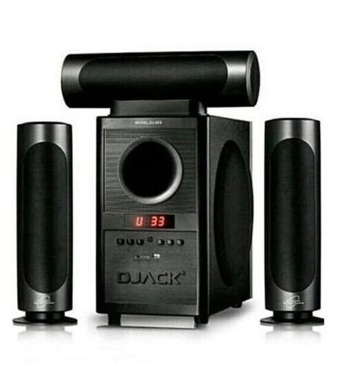 Djack DJ-903L woofer hifi home theatre with Bluetooth and FM radio in black, sold in Uganda