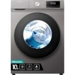 Hisense 10kg Front Load Automatic Washing Machine, available in Uganda