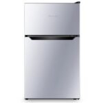 Hisense 130 Litre Double Door Refrigerator, Silver