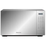 Hisense 20 Litre Microwave Oven, Digital Mirror Finish, Silver And Black