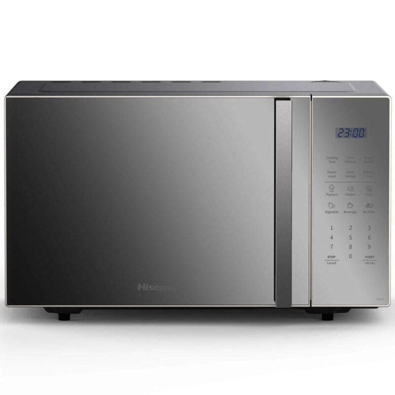 Hisense 25 Litre Mirror Digital Microwave Oven, available in Uganda