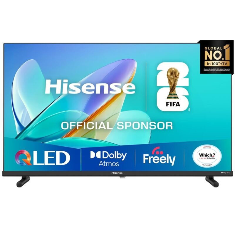 Hisense 32 Inch QLED Full HD Smart TV, Quantum Dot Colour, Dolby Audio, available in Uganda