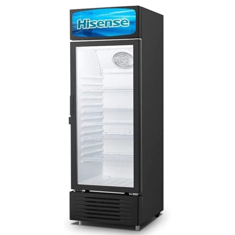 Hisense 500 Litre Beverage Cooler Display Chiller, available in Uganda