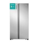 Hisense 560 Litre Side By Side Fridge, Silver, available in Uganda