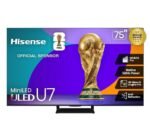 Hisense 75 Inch Mini-LED ULED 4K Smart TV, U7Q Series, available in Uganda
