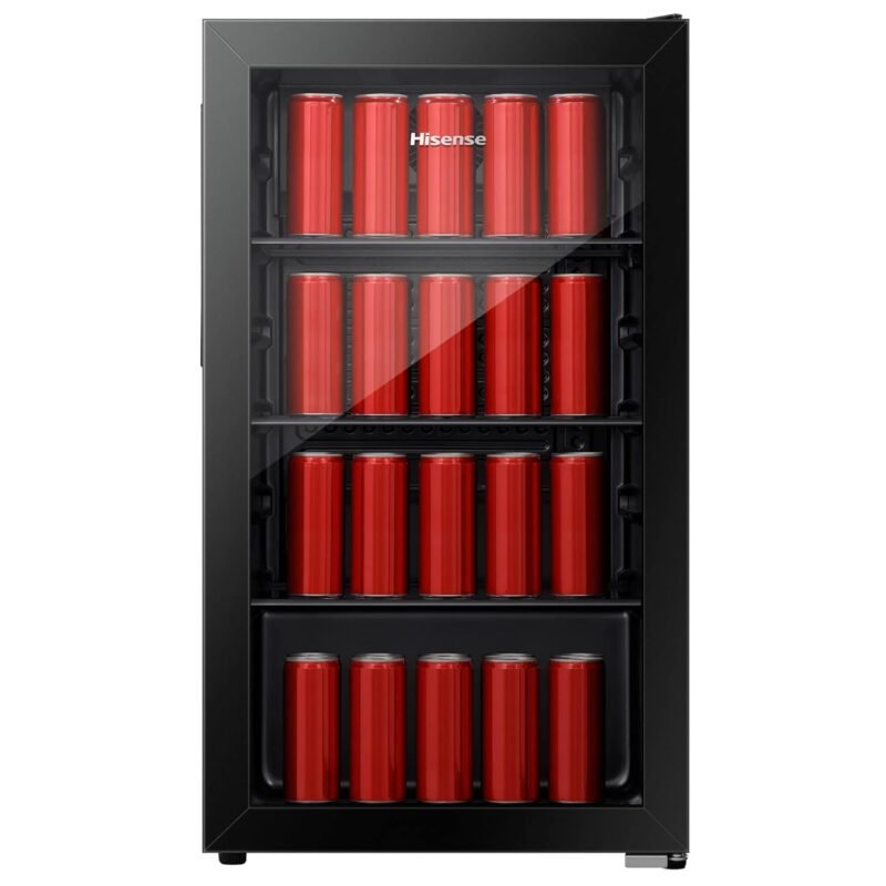 Hisense 91 Litre Single Door Beverage Cooler, available in Uganda