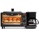 Hoffmans 3 in 1 electric breakfast machine with coffee maker, frying pan and mini oven, sold in Uganda
