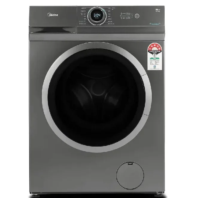 Midea 6kg Front Load Automatic Washing Machine, available in Uganda