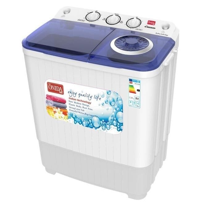 Onida 5kg Twin Tub Washing Machine, Top Loader, available in Uganda