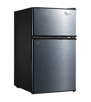 Roch 120 Litre Double Door Fridge With Top Freezer, available in Uganda