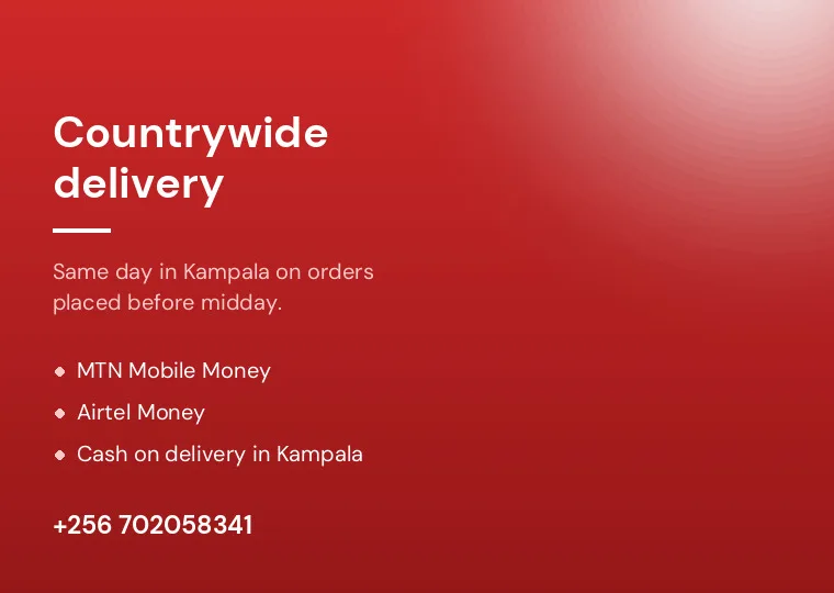 Countrywide delivery of home appliances in Uganda with mobile money or cash on delivery