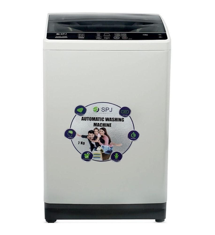SPJ 7kg Top Load Automatic Washing Machine SPJ 7kg Top Load Automatic Washing Machine, available in Uganda