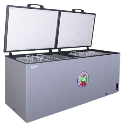 SPJ 960 Litre Double Door Chest Freezer, available in Uganda
