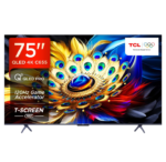 TCL 75 Inch 4K UHD Quantum Dot QLED Google TV, Model 75C655