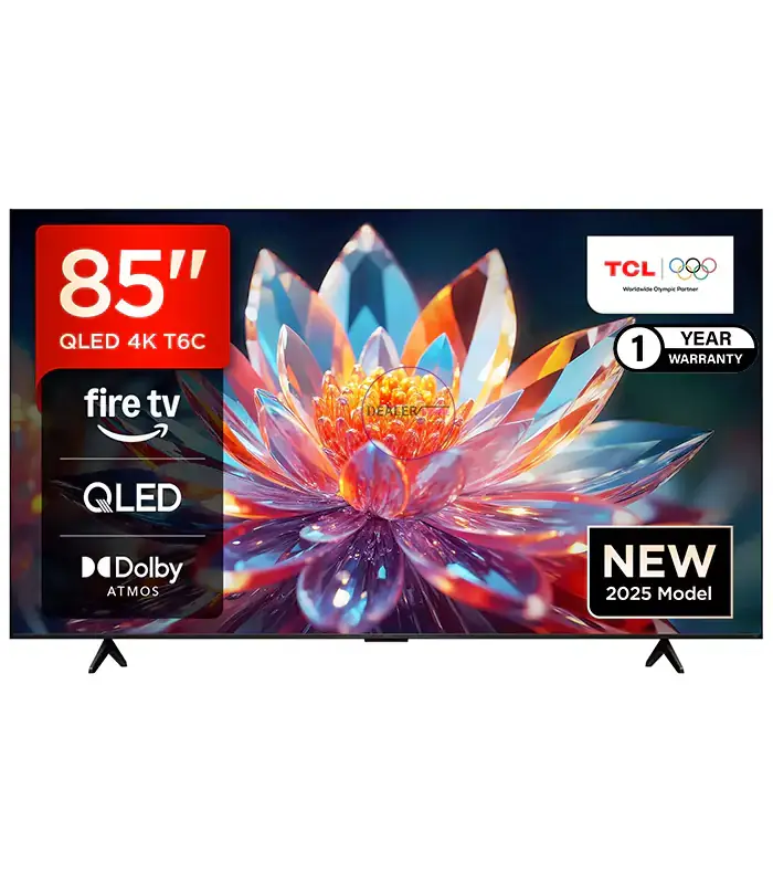 TCL 85 Inch 4K Ultra HD QLED Smart Google TV, available in Uganda