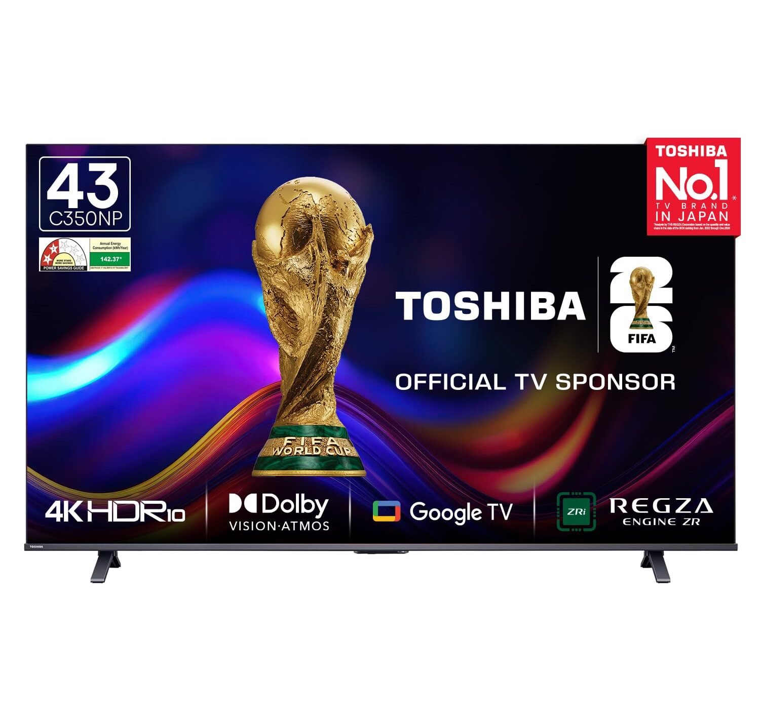 Toshiba 43 Inch 4K Ultra HD Smart Google TV Toshiba 43 Inch 4K Ultra HD Smart Google TV, available in Uganda